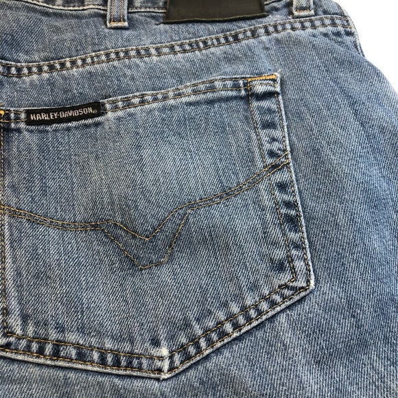 Harley Davidson Jeans 38”x 30” boot cut Men’s - Picture 7 of 14